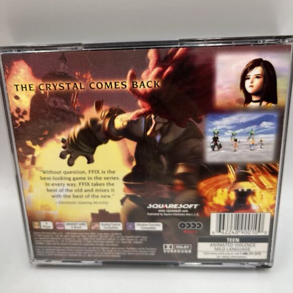 Final Fantasy IX 9 Works! Black Label, No Manual PlayStation 1 PS1 - Picture 2 of 10